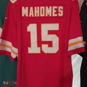 Nike Red and White Men's Jersey